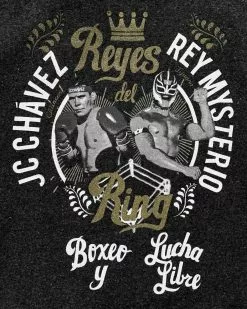 Julio Cesar Chavez / Rey Mysterio Chavez/Mysterio - Reyes Del Ring Black PO Hoody SPORT AND ICON 22 Julio Cesar Chavez / Rey Mysterio Chavez/Mysterio - Reyes Del Ring Black PO Hoody SPORT AND ICON