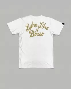 Julio Cesar Chavez / Rey Mysterio SPORT AND ICON Chavez/Mysterio - Reyes Del Ring White Tee