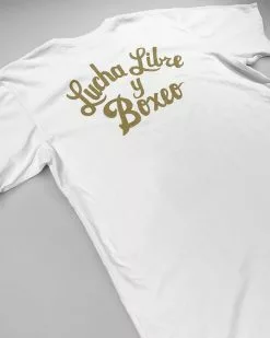 Julio Cesar Chavez / Rey Mysterio SPORT AND ICON Chavez/Mysterio - Reyes Del Ring White Tee