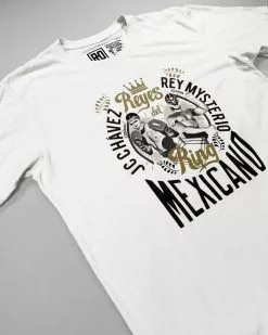 Julio Cesar Chavez / Rey Mysterio SPORT AND ICON Chavez/Mysterio - Reyes Del Ring White Tee