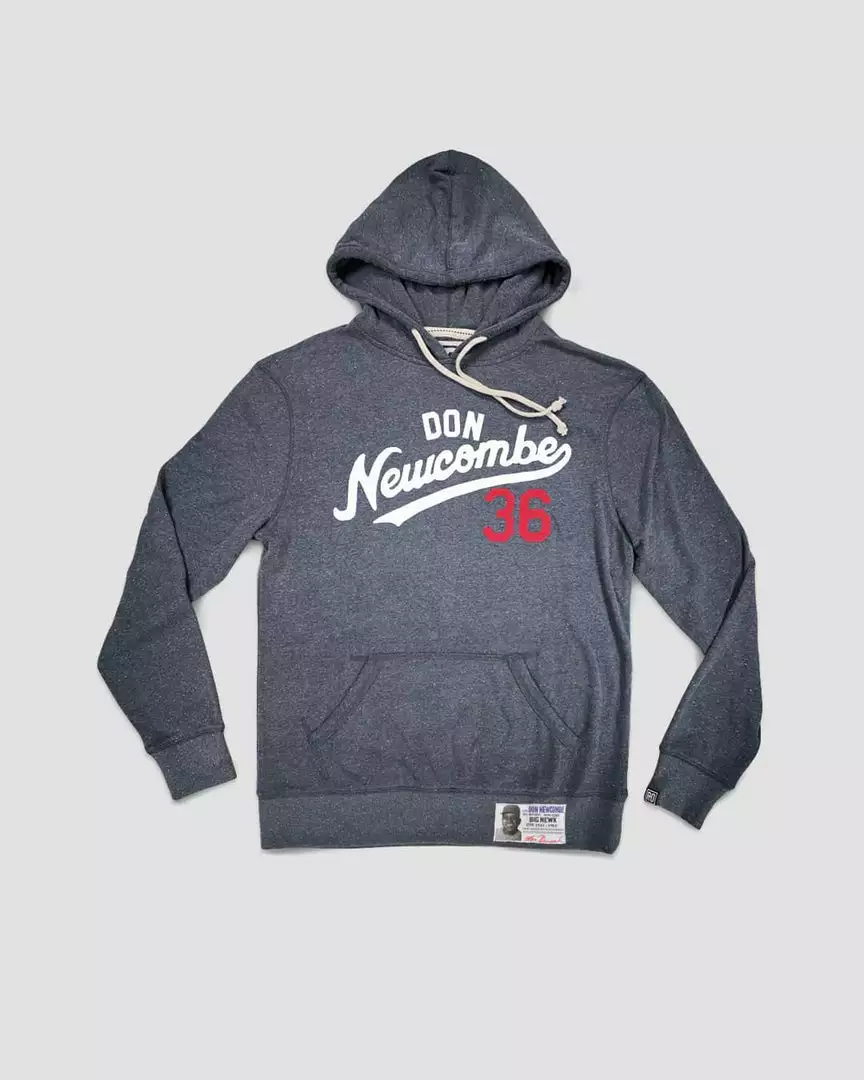 Don Newcombe Script Pullover Hoody SPORT AND ICON 14 Don Newcombe Script Pullover Hoody SPORT AND ICON