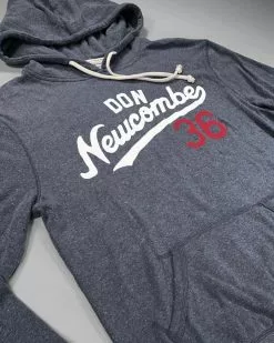 Don Newcombe Script Pullover Hoody SPORT AND ICON 23 Don Newcombe Script Pullover Hoody SPORT AND ICON