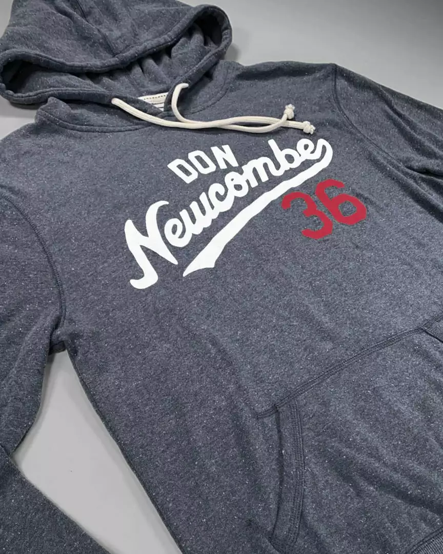 Don Newcombe Script Pullover Hoody SPORT AND ICON 11 Don Newcombe Script Pullover Hoody SPORT AND ICON