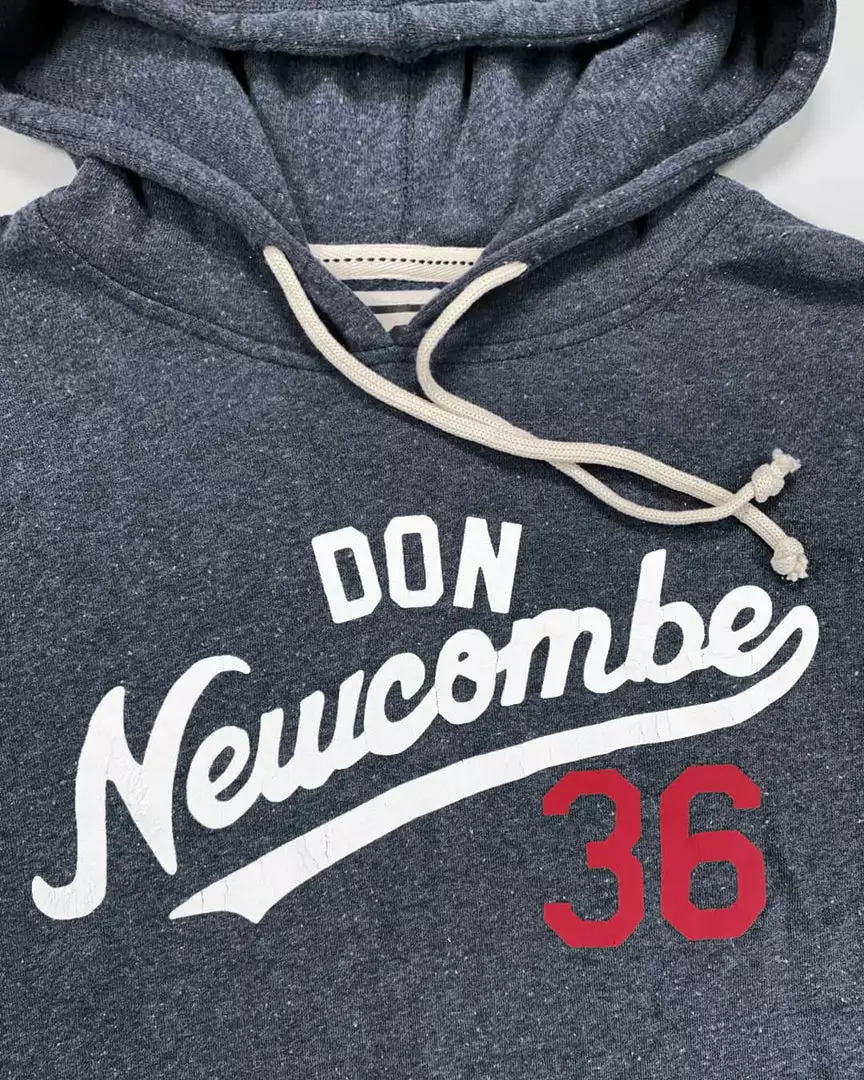 Don Newcombe Script Pullover Hoody SPORT AND ICON 10 Don Newcombe Script Pullover Hoody SPORT AND ICON
