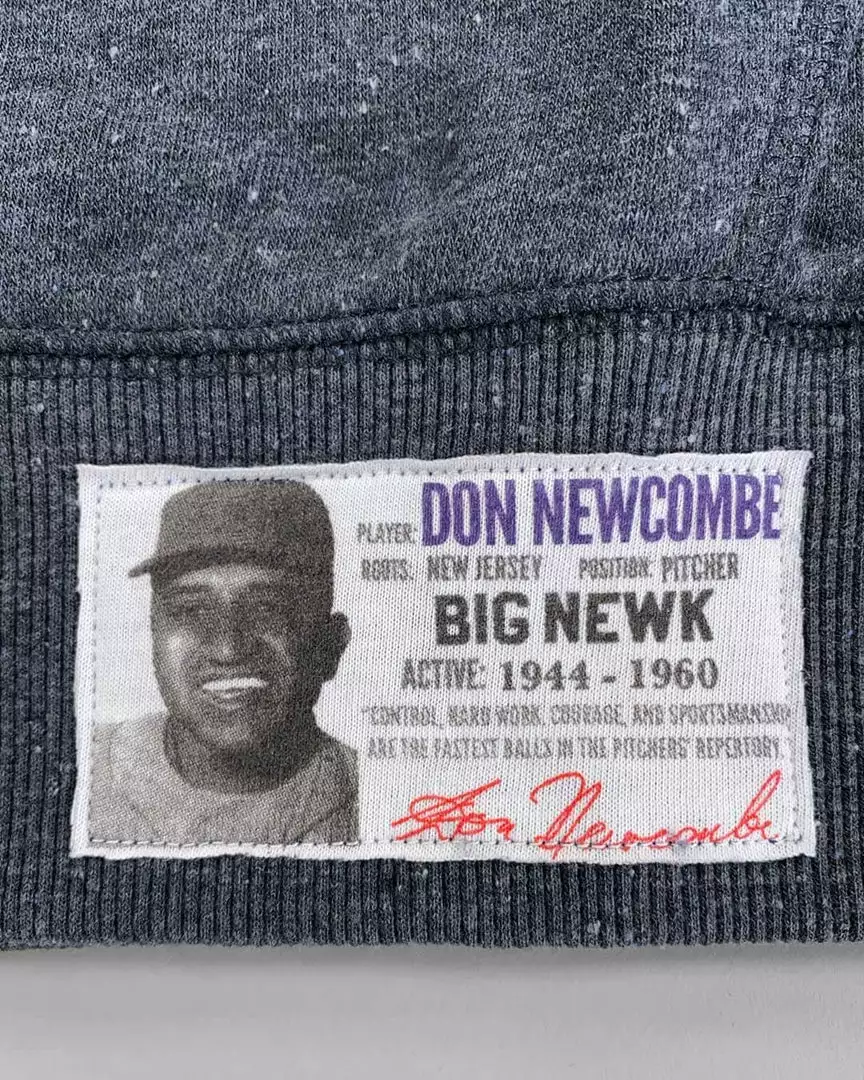 Don Newcombe Script Pullover Hoody SPORT AND ICON 12 Don Newcombe Script Pullover Hoody SPORT AND ICON