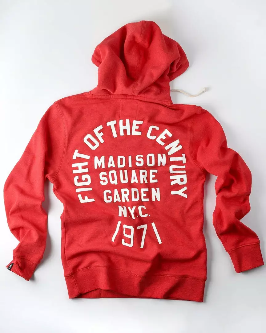 Muhammad Ali FOTC - Ali 1971 MSG Red Pullover Hoody 9 Muhammad Ali FOTC - Ali 1971 MSG Red Pullover Hoody