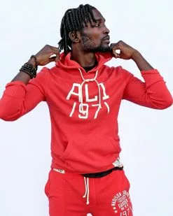 Muhammad Ali FOTC - Ali 1971 MSG Red Pullover Hoody