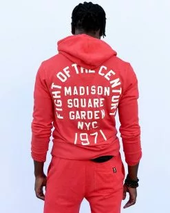 Muhammad Ali FOTC - Ali 1971 MSG Red Pullover Hoody