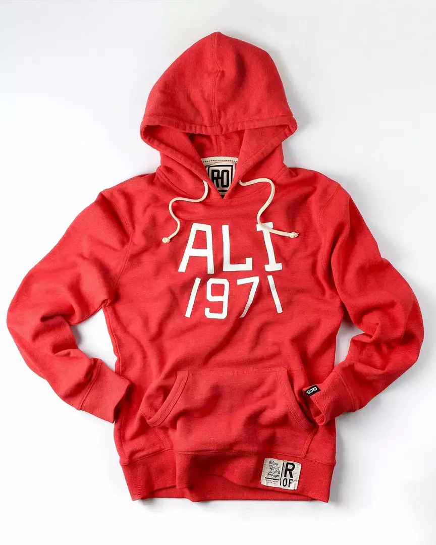 Muhammad Ali FOTC - Ali 1971 MSG Red Pullover Hoody 8 Muhammad Ali FOTC - Ali 1971 MSG Red Pullover Hoody