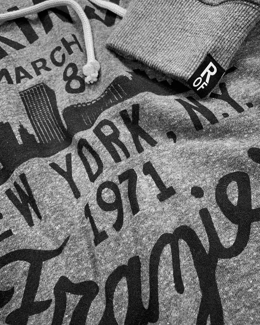 Joe Frazier SPORT AND ICON FOTC - Frazier 1971 Grey Pullover Hoody 5 Joe Frazier SPORT AND ICON FOTC - Frazier 1971 Grey Pullover Hoody