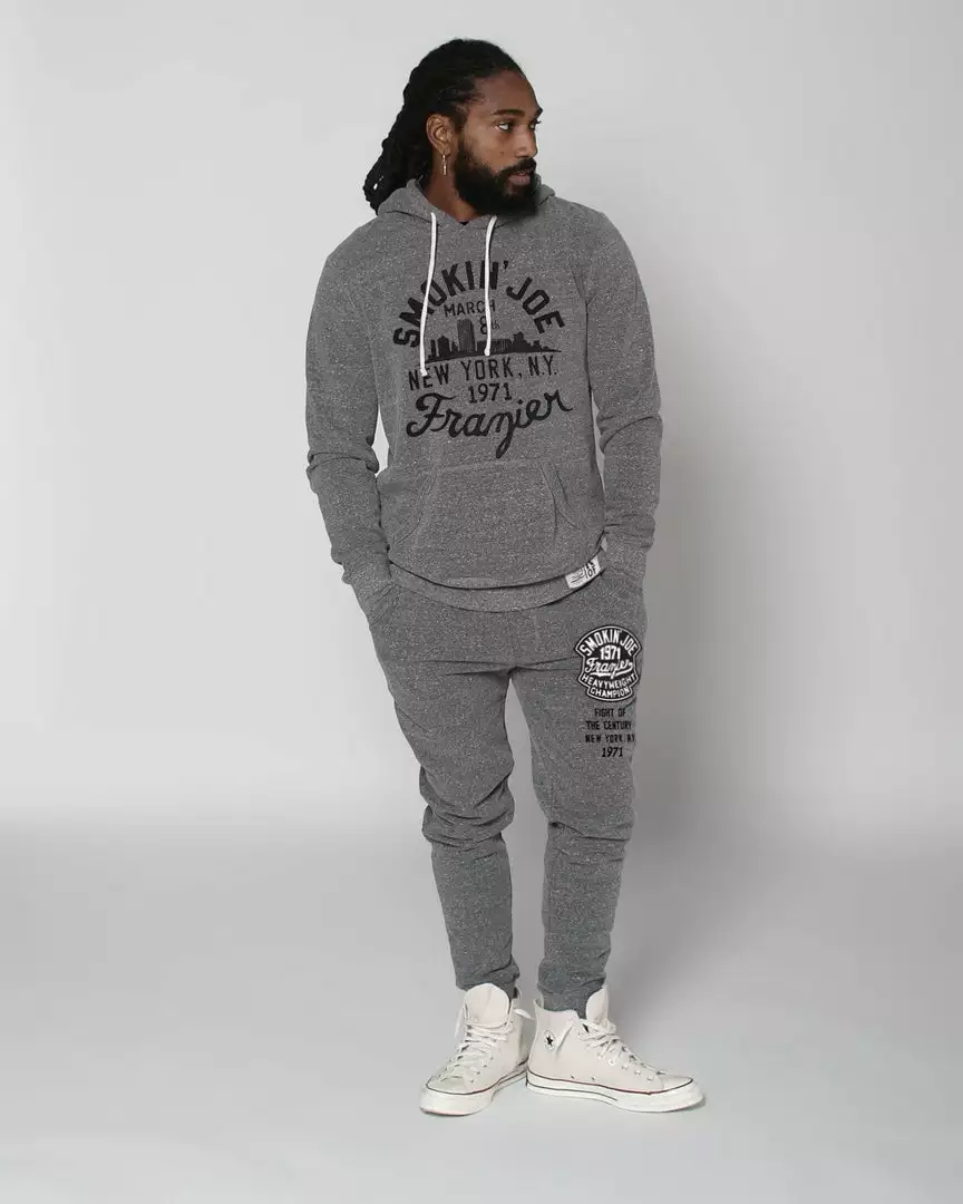 Joe Frazier SPORT AND ICON FOTC - Frazier 1971 Grey Pullover Hoody 4 Joe Frazier SPORT AND ICON FOTC - Frazier 1971 Grey Pullover Hoody