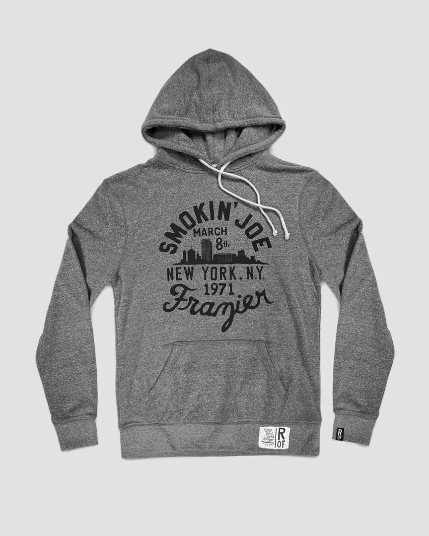 Joe Frazier SPORT AND ICON FOTC - Frazier 1971 Grey Pullover Hoody 12 Joe Frazier SPORT AND ICON FOTC - Frazier 1971 Grey Pullover Hoody
