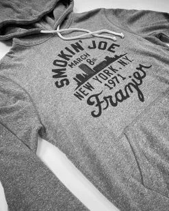 Joe Frazier SPORT AND ICON FOTC - Frazier 1971 Grey Pullover Hoody 19 Joe Frazier SPORT AND ICON FOTC - Frazier 1971 Grey Pullover Hoody