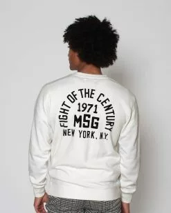 Joe Frazier FOTC - Frazier 1971 MSG White Sweatshirt SPORT AND ICON