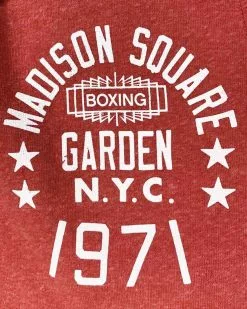 Madison Square Garden SPORT AND ICON FOTC - MSG 1971 Red Sweatpants 14 Madison Square Garden SPORT AND ICON FOTC - MSG 1971 Red Sweatpants