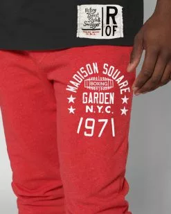 Madison Square Garden SPORT AND ICON FOTC - MSG 1971 Red Sweatpants 12 Madison Square Garden SPORT AND ICON FOTC - MSG 1971 Red Sweatpants