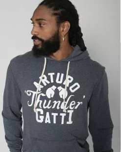 Arturo Gatti SPORT AND ICON Gatti Thunder Navy Pullover Hoody