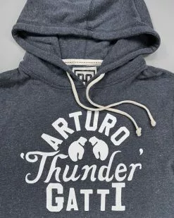 Arturo Gatti SPORT AND ICON Gatti Thunder Navy Pullover Hoody