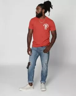 Rocky Marciano GC/GB - Marciano Undefeated Red Tee SPORT AND ICON