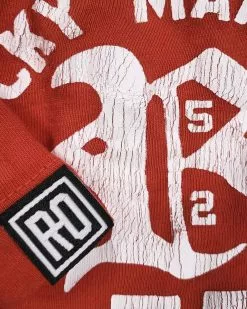 Rocky Marciano GC/GB - Marciano Undefeated Red Tee SPORT AND ICON