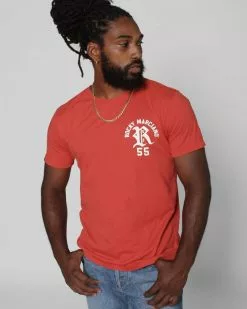 Rocky Marciano GC/GB - Marciano Undefeated Red Tee SPORT AND ICON