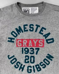 Josh Gibson / Homestead Grays HG 1937 Gibson Tee