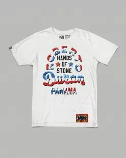 Roberto Duran HHT - Duran Hands Of Stone Vintage White Tee 17 Roberto Duran HHT - Duran Hands Of Stone Vintage White Tee