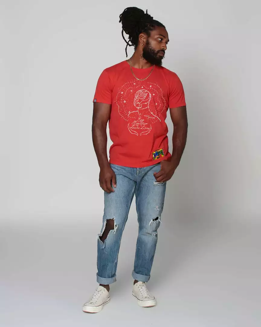 HHT - Rey Mysterio ‘Legend Of The Lucha Libre’ Red Tee 7 HHT - Rey Mysterio ‘Legend Of The Lucha Libre’ Red Tee