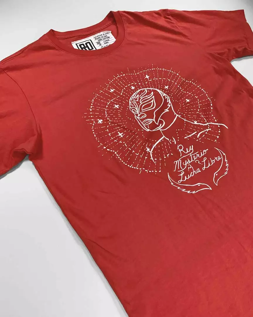 HHT - Rey Mysterio ‘Legend Of The Lucha Libre’ Red Tee 10 HHT - Rey Mysterio ‘Legend Of The Lucha Libre’ Red Tee