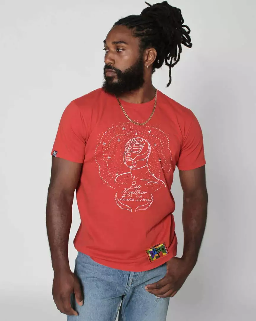 HHT - Rey Mysterio ‘Legend Of The Lucha Libre’ Red Tee 3 HHT - Rey Mysterio ‘Legend Of The Lucha Libre’ Red Tee