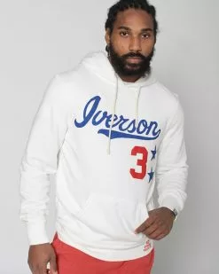 Allen Iverson SPORT AND ICON Iverson #3 Ivory Hoody