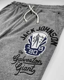 SPORT AND ICON Jack Johnson Galveston Giant Grey Sweatpants
