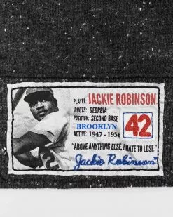 Jackie Robinson 42 Black Sweatshirt SPORT AND ICON