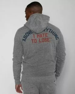 Jackie Robinson #42 Classic Grey PO Hoody SPORT AND ICON