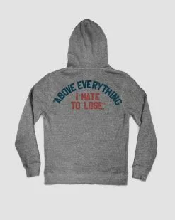 Jackie Robinson #42 Classic Grey PO Hoody SPORT AND ICON