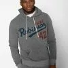 Jackie Robinson #42 Classic Grey PO Hoody SPORT AND ICON