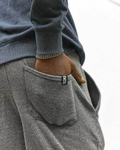 SPORT AND ICON Jackie Robinson #42 Classic Grey Shorts