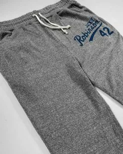 Jackie Robinson #42 Classic Grey Sweatpants