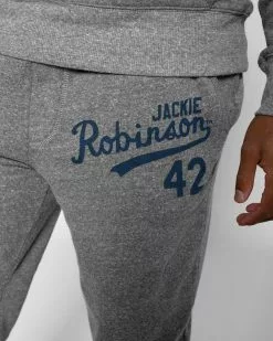 Jackie Robinson #42 Classic Grey Sweatpants