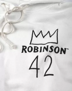 Jackie Robinson #42 Crown Ivory PO Hoody