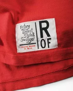 NEW ARRIVALS Jackie Robinson #42 Crown Red Tee