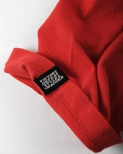 NEW ARRIVALS Jackie Robinson #42 Crown Red Tee