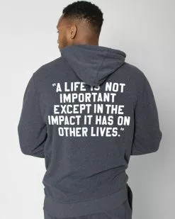 Jackie Robinson 42 Quote Pullover Hoody