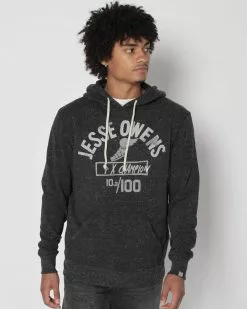 Jesse Owens 4 Time Champ Black Hoody