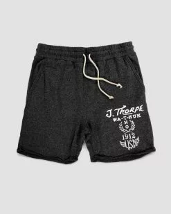 SPORT AND ICON Jim Thorpe 1912 Black Shorts