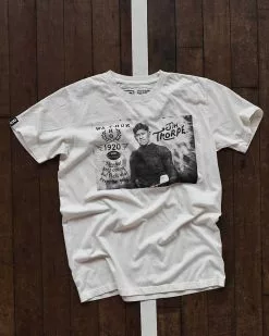 Jim Thorpe 1920 Photo White Tee