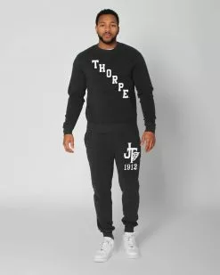 Jim Thorpe Black Sweatpants