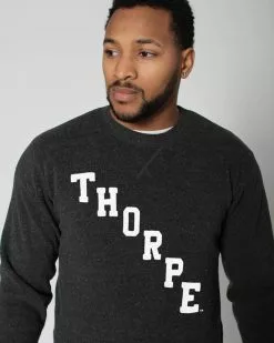 SPORT AND ICON Jim Thorpe Black Sweatshirt