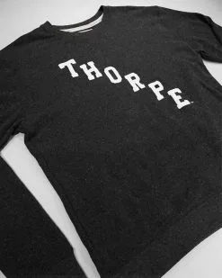 SPORT AND ICON Jim Thorpe Black Sweatshirt