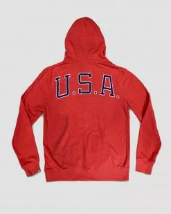 Joe Frazier 1964 Tokyo Red Hoody